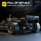 1777PCS Technical Racing 1:8 Classic Performance Building Blocks Supercar Models Kit DIY Toys for Childrens Holiday Gift