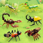 Moc Insect Animal Model Bee Ant Butterfly Cricket Grasshopper Set Building Blocks Diy Children Puzzle Assemble Toys Boy Kid Gift - CADA BRICKS®