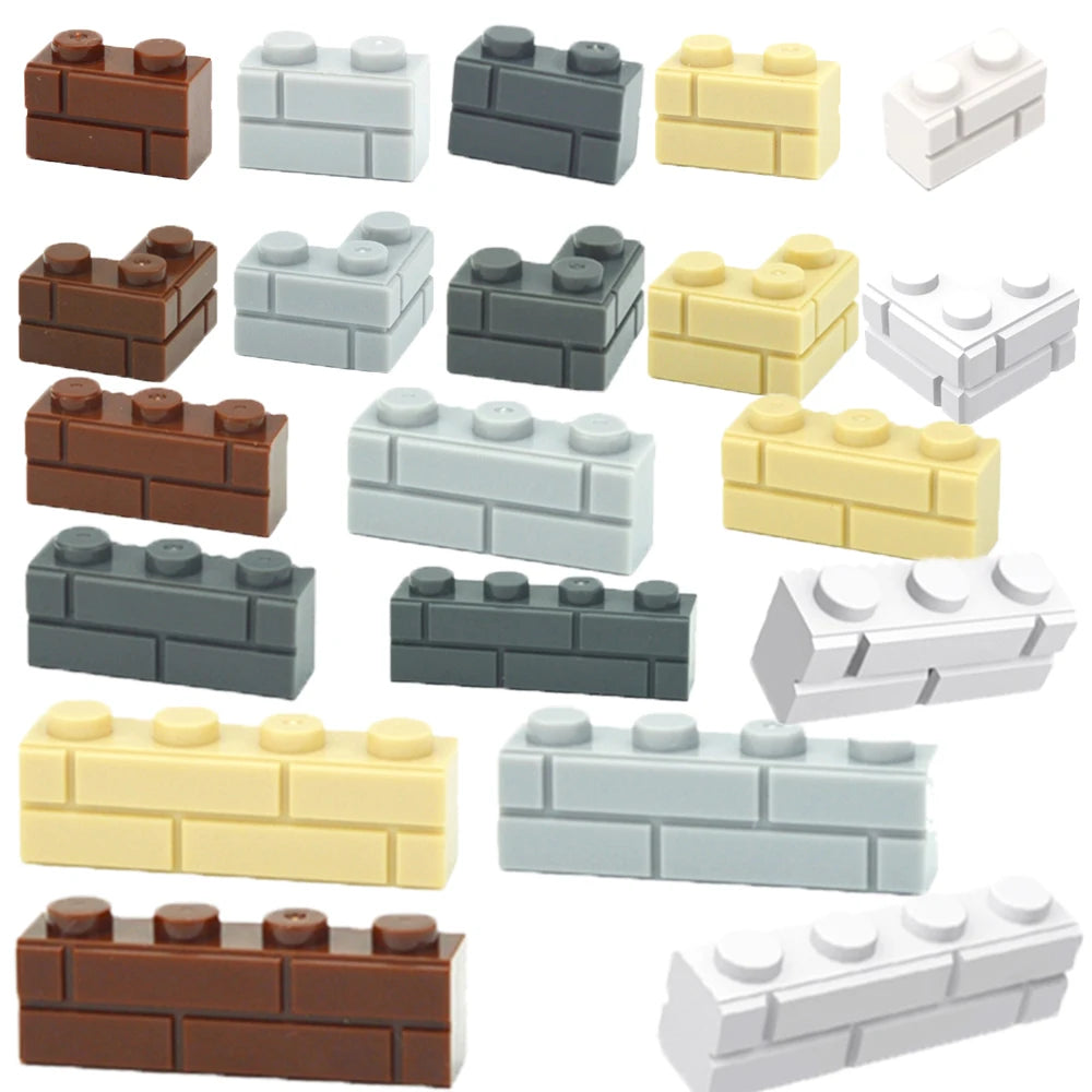 DIY Building Blocks Figures City MOC Thick Wall Bricks Educational Creative Toys for Children Size Compatible with All Brands - CADA BRICKS®