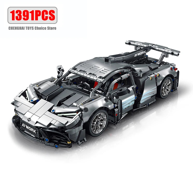 Technical APP Remote Control Moter Power Sport Car Building Blocks Bricks  Speed Racing Supercar Sets Toys For Kids Models Gifts - CADA BRICKS®