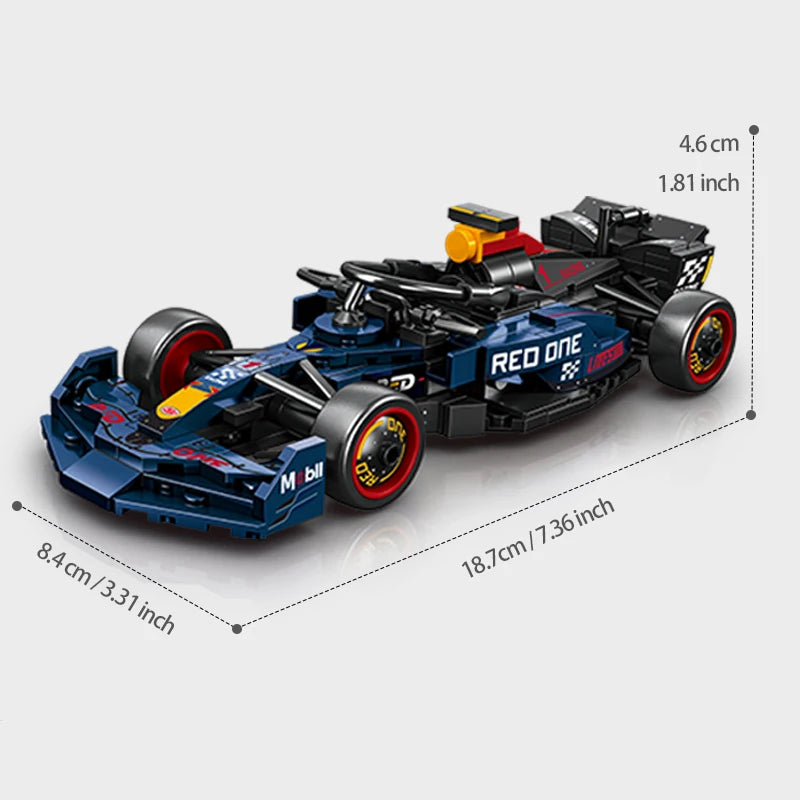 SEMBO BLOCK BK8 City Sports Car Racing Model Assembly Building Block Technology Supercar Vehicle Bricks Toys Boys Birthday Gifts - CADA BRICKS®