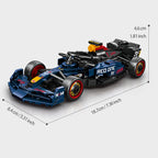 SEMBO BLOCK BK8 City Sports Car Racing Model Assembly Building Block Technology Supercar Vehicle Bricks Toys Boys Birthday Gifts - CADA BRICKS®