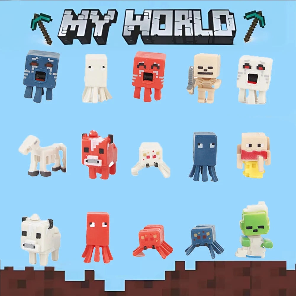 Magnetic Building Block Magnet Cube Mine World Set for Boy Girl Kid Age 3+ DIY Model Children STEM Sensory Toy Christmas Gift - CADA BRICKS®