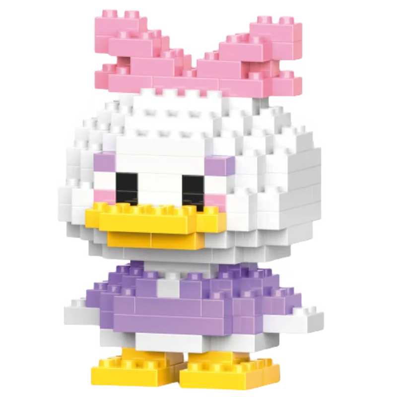 Disney Stitch Mickey Anime Anime Blocks Kuromi My Melody Diseney Cinnamoroll Mouse Building Blocks Doll Toy Kids Birthday Gift - CADA BRICKS®