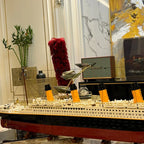 RMS Titanic Cruise Boat Ship Building Blocks Sets,10294 Compatible Bricks City Model Building Kits 3D Hobbies For Children Toys