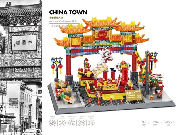 MOC World Famous Architecture Edifice Opera House Building Blocks Villa Savoye Bridge Tower Toy Children Birthday Christmas Gift - CADA BRICKS®