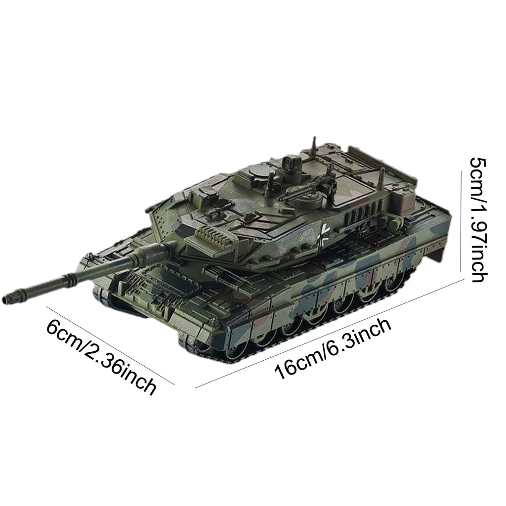 1/72 Scale Pretend Toy Souvenir Miniature Tank Building Military Model Tank Model Kit For Kids Children Boys Collection Boy Gift