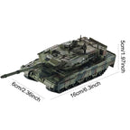 1/72 Scale Pretend Toy Souvenir Miniature Tank Building Military Model Tank Model Kit For Kids Children Boys Collection Boy Gift