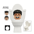 New KDL SWAT Skibidi Toilet Man Figures Anime Block Toys TvMan Titan Cameraman Speakerman Bricks Model Toy For Kid Birthday Gift - CADA BRICKS®