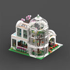 1726 DELER MOC konstruksjon modulært botanisk hage møbler for utstilling modell byggeklosser stableklosser kreativ