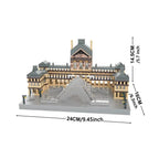 Knew Built 3 Size Choice Paris Eiffel Tower Micro Mini Building Blocks Toy France’s Pride Collectible Decoration and Gift-Worthy - CADA BRICKS®