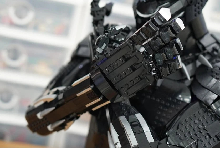 2925pcs Moc 76215 Superhero Black Panther Bust Megafigure Model Building Blocks Bricks Diy Creative Educational Toys Kid Gift - CADA BRICKS®