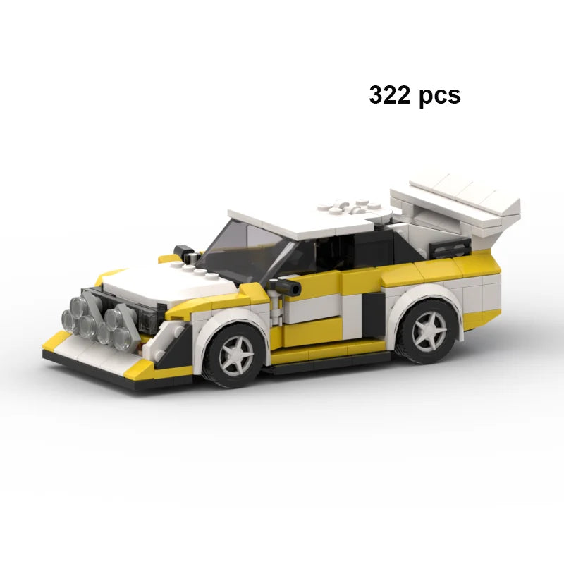 Moc Speed Champion Technical Car City Vehicle Racing Car Building Blocks Sports Car Garage Carro Rennau Voiture Creative Toys - CADA BRICKS®
