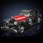 Mould King 10114 MOC Technik American Oldtimer Car Building Blocks Set Car Collectibles Toys Gift for Adults and Kids