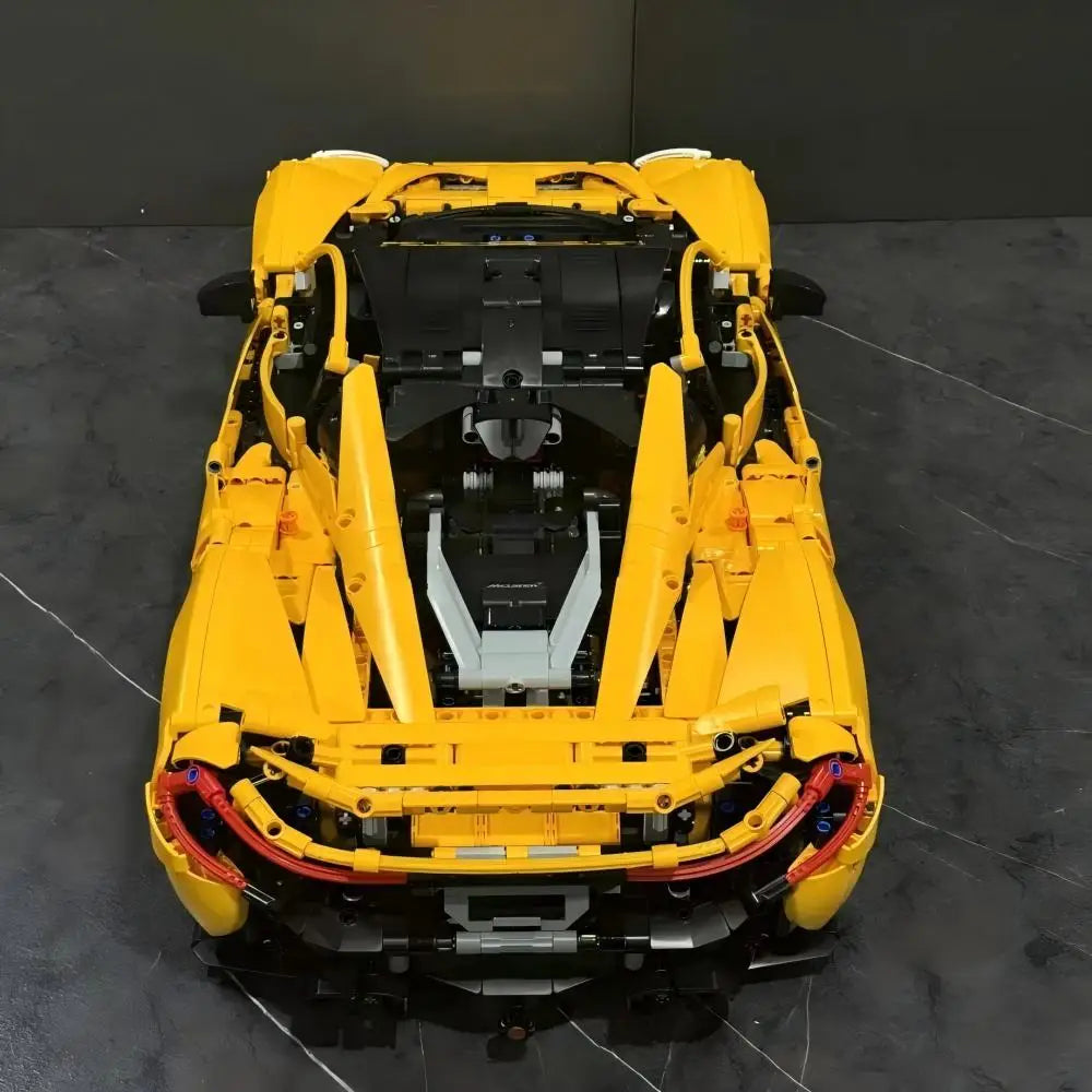 3800PCS Supercar Building Kit Collector's Sports Car Model with Opening Doors Engine for Adults Advanced Engineering Display Set