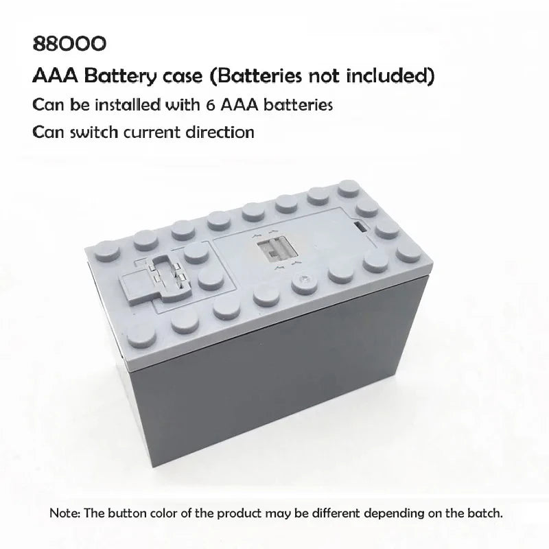 Electronic Model Building Blocks MOC Power Functions Motor Technical Parts IR Speed Remote Control Receiver Battery Box DIY Toys - CADA BRICKS®