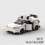 Electric Vehicle Model Car Bricks Expert Technical MOC Teslaed Model3 X S and Cybertruck Building Block Toys Best Birthday Gifts - CADA BRICKS®