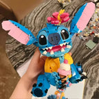 2024 New Kawaii Disney 730pcs Stitch Compatible 43249 Building Blocks Bricks Stitch Model Girl Boy Birthday Christmas Gift Toys - CADA BRICKS®