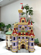 2025 New MOC Beast Castle Castle Building Street Scene Model Toy Building Blocks Valentine's Day Gift Girl Toy
