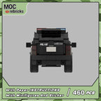 Police Car Explorer MOC Speed Champions City Vehicle Technique Bricks Swat Truck Classic Building Block Model Set DIY Kids Toy