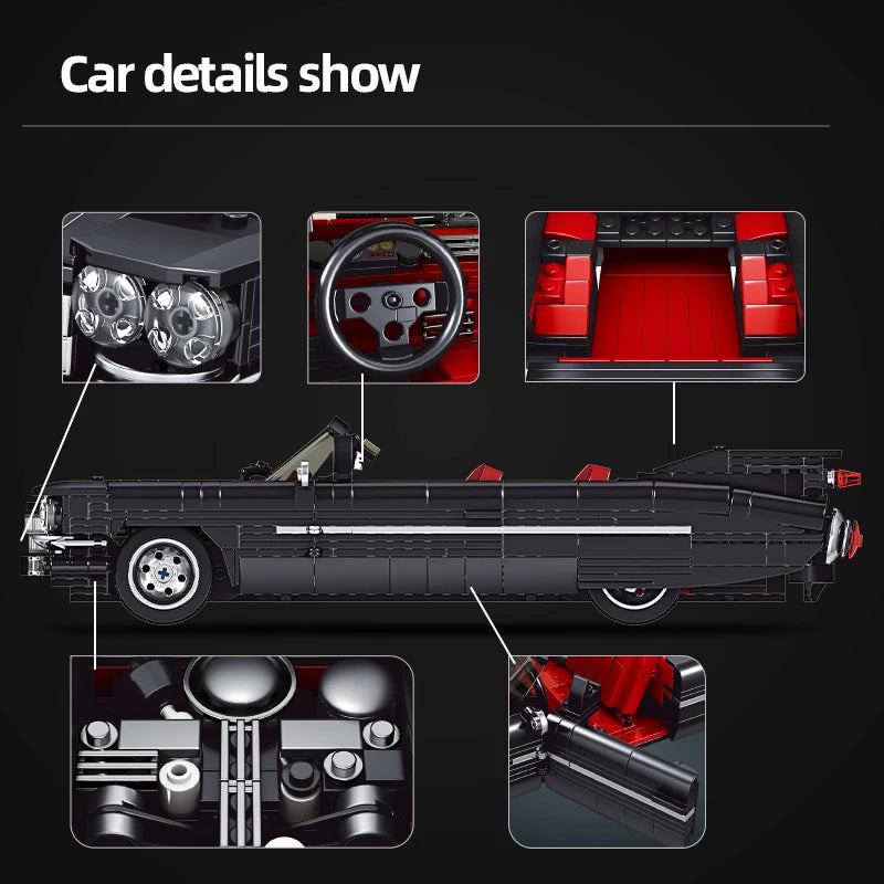 MOULD KING 10012 Technical Toys Car Building Blocks Kids Children's Day Gift Birthday Present Educational Blocks For Boys