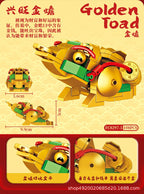 Chinese style beast building blocks ornaments lion awakening  dragon year souvenirs new year's day gift toys - CADA BRICKS®