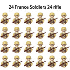 Military Building Blocks, Figures, Action Figures, Toys, Mini Dolls, Soldier Characters, Children's Toys, National Army Phalanx - CADA BRICKS®