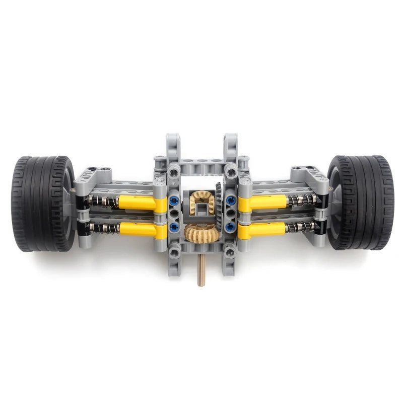 MOC Creative Electric High-tech Parts Building Blocks Electric Remote Control Climbing Car  Model DIY enlighten Toy kids gift