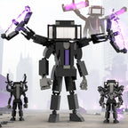 Christmas toys Skibidi Toilet The Audio Man and TV Titan Man Speakerman Moc Building Blocks For Toys DIY Bricks Toy Set - CADA BRICKS®