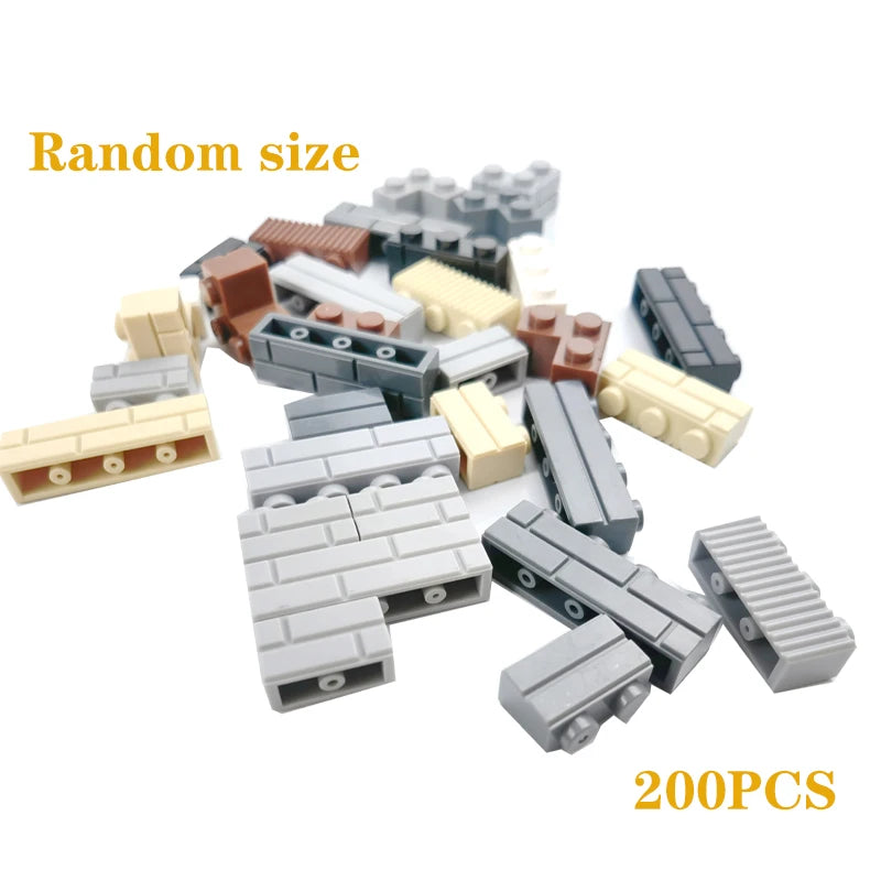 DIY Building Blocks Figures City MOC Thick Wall Bricks Educational Creative Toys for Children Size Compatible with All Brands - CADA BRICKS®