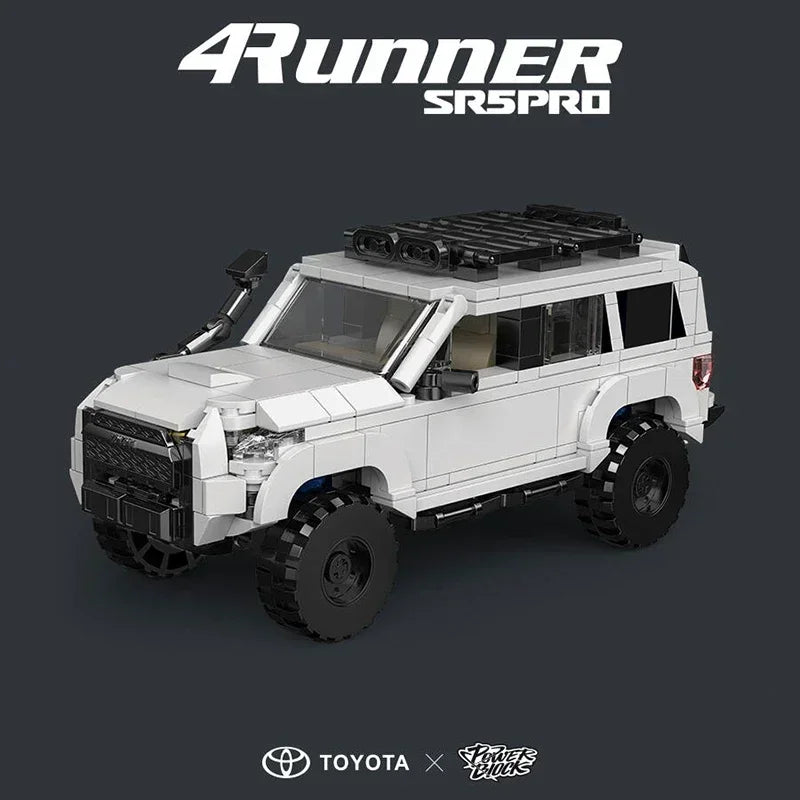 Racers 4Runner SUV AE86 Supra Building Blocks MOC Racing Sports Car Model Desktop Decoration Brick Toys Gift for Kids Adult - CADA BRICKS®