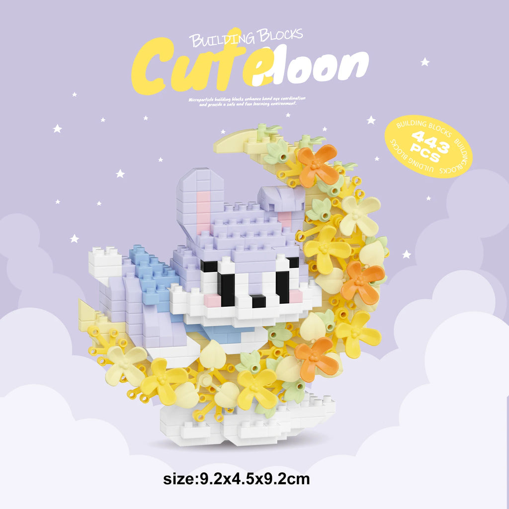 Mini Dog Cat panda raccoon Cute Pet Small Building Block Model Series Ornaments Children's Toy Christmas Birthday Gifts for Kids - CADA BRICKS®