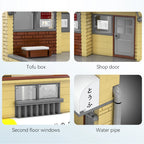 Cada Anime Initial D Tofu Shop House Model Building Blocks City Japanese Racing Car Parking Lot Bricks Toys Kid Gifts With LED - CADA BRICKS®