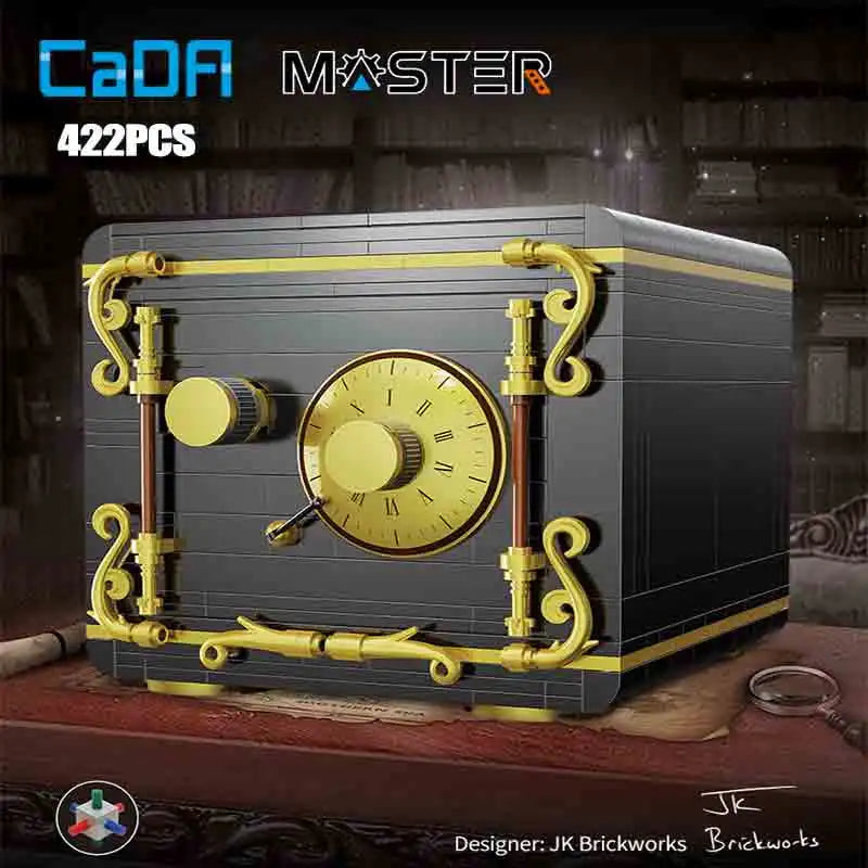 Cada 422PCS City Retro Combination Safe Building Blocks The Secret of Safe Experiment Education Bricks Toys Boys Gifts - CADA BRICKS®