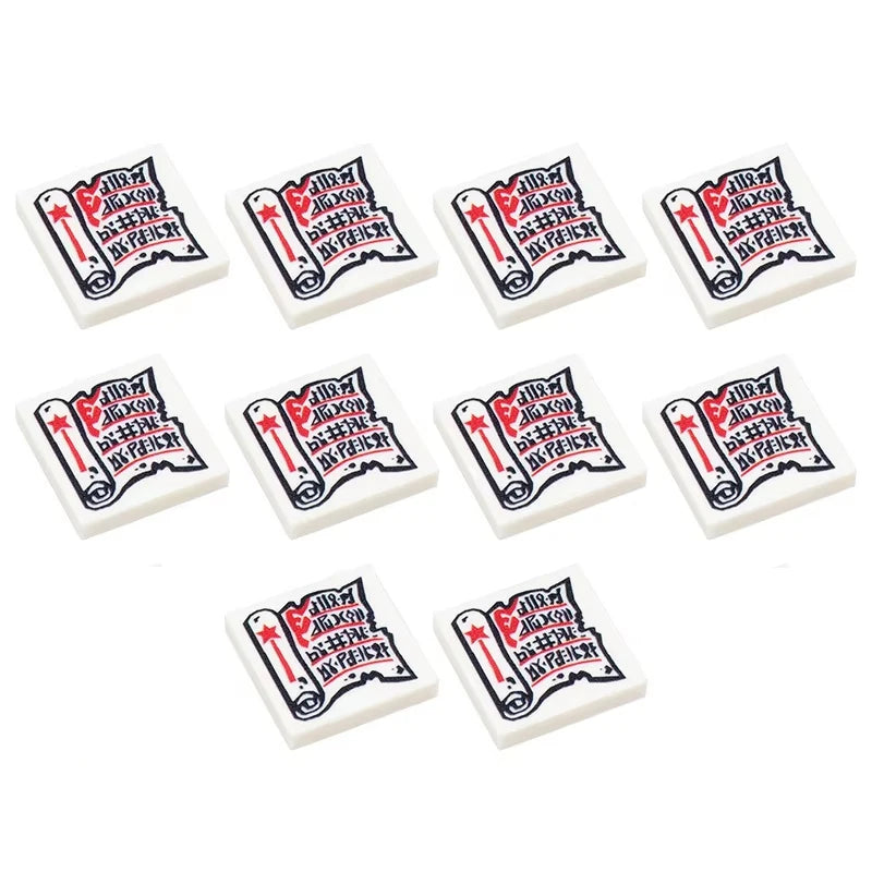 City Printed Accessories Building Blocks Computer Controller Monitor Keyboard Dashboard Mobile Phone Radio Mini Bricks Kids Toys - CADA BRICKS®