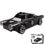 Doe-het-zelf raceauto bus bouwvoertuig ambulance terugtrekmodel bouwstenen speelgoed voor kinderen jongens compatibel met Lego