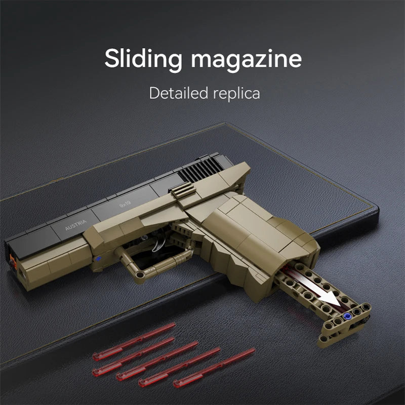 Cada SWAT Military WW2 Weapon Spear Building Blocks Compatible City Police For Pistol GUN Blocks Toys Bullet for Boys Gifts