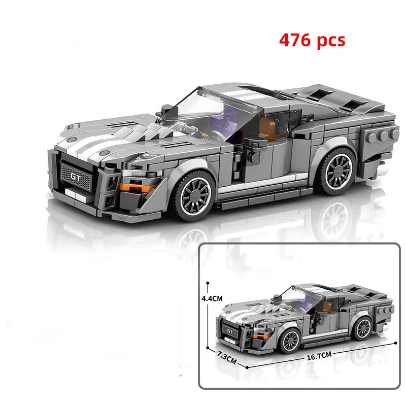 Speed Champions Series Racing Sports Vehiclea Technique Car Supercar Building Blocks Set Bricks Classic MOC Model Toys For Kids - CADA BRICKS®