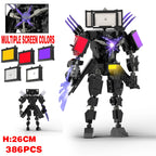 Christmas toys Skibidi Toilet The Audio Man and TV Titan Man Speakerman Moc Building Blocks For Toys DIY Bricks Toy Set - CADA BRICKS®