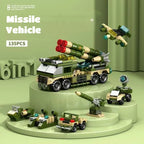 Compatible Lego Military Tank Rocket Robot Dinosaur Armored Vehicle Fighter Jet Puzzle Assembly Toys Boys Kids Toy Gifts
