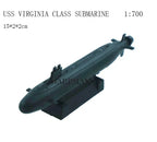 1/2000 Plastic Assemble Warship Cruiser Destroyer Submarine Model Kit WWII Yamato USS Model Ship Puzzle Military Toys For Boys