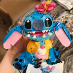 2024 New Kawaii Disney 730pcs Stitch Compatible 43249 Building Blocks Bricks Stitch Model Girl Boy Birthday Christmas Gift Toys - CADA BRICKS®