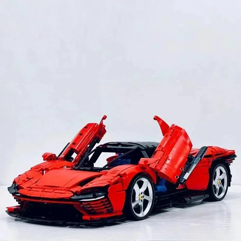 3778pcs technology car series SP3 supercar model building blocks mechanical DIY assembly toy gift for adult&kid house Decoration