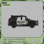 Police Car Explorer MOC Speed Champions City Vehicle Technique Bricks Swat Truck Classic Building Block Model Set DIY Kids Toy