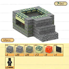 Magnetic Building Block Magnet Cube Mine World Set for Boy Girl Kid Age 3+ DIY Model Children STEM Sensory Toy Christmas Gift - CADA BRICKS®