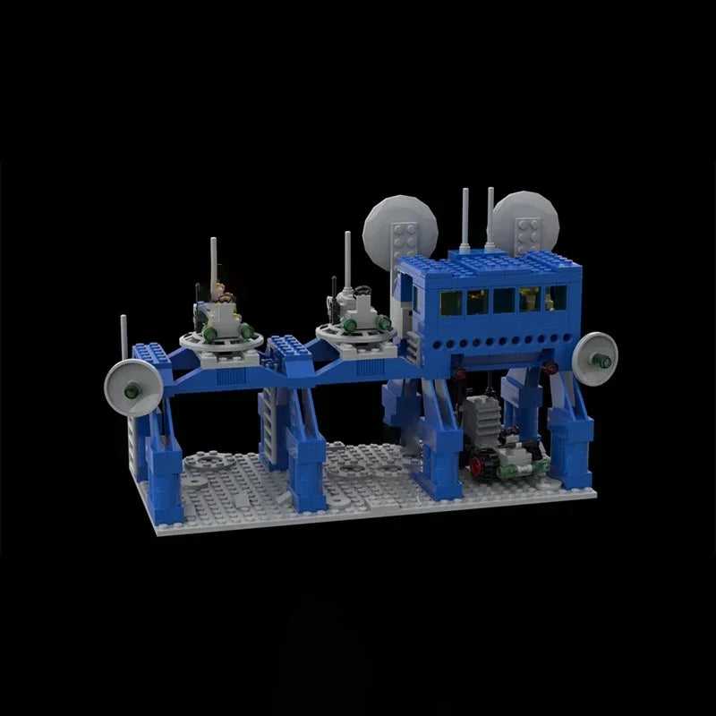 Classic Space Movie Model MOC Building Bricks Space Supply Station Modular Technology Gifts Children Holiday Assemble Toys Suit
