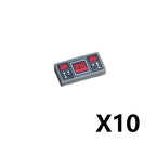 City Printed Accessories Building Blocks Computer Controller Monitor Keyboard Dashboard Mobile Phone Radio Mini Bricks Kids Toys - CADA BRICKS®