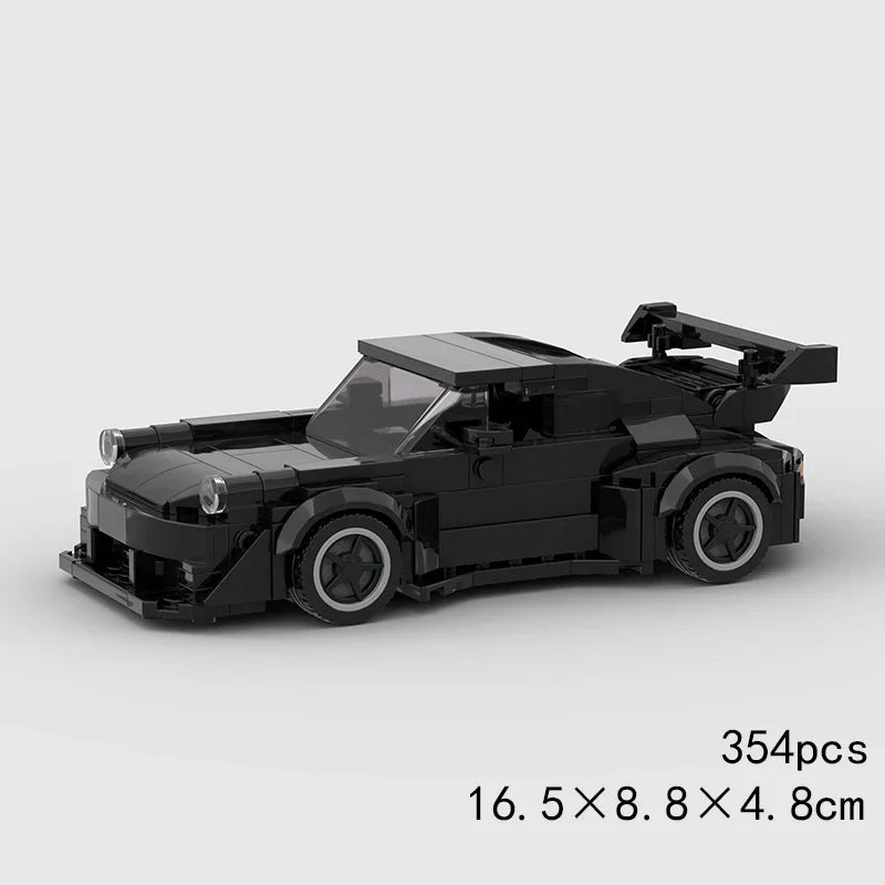 MOC Speed Champions Super Race Car F1 Great Vehicle Racing Model Building Blocks Bricks Sports Pickup Truck City Technique Toy - CADA BRICKS®