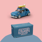 NEW IN Creative Model Classic Beetle Car Decoration Building Blocks Bricks Moc Kit Set City car DIY Toys For Boys Gifts with box