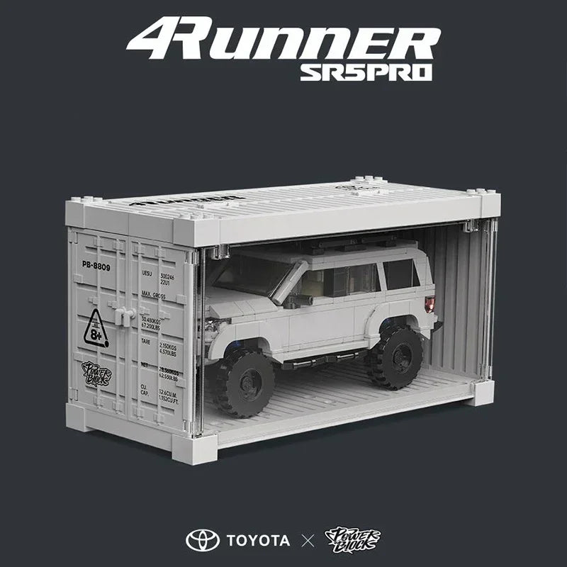 Racers 4Runner SUV AE86 Supra Building Blocks MOC Racing Sports Car Model Desktop Decoration Brick Toys Gift for Kids Adult - CADA BRICKS®